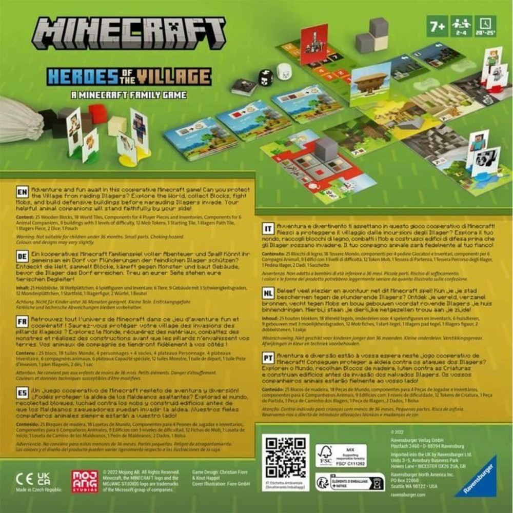 Tischspiel Minecraft Heroes of the Village