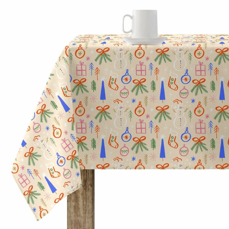 Stain-proof tablecloth Belum Merry Christmas 41 Multicolour 100 x 150 cm