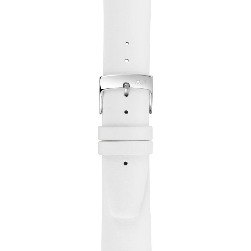Uhrband Morellato A01X5479D36017CR18 18 mm Weiß