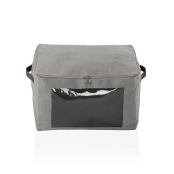 Boîte de rangement Versa Gris Polyester