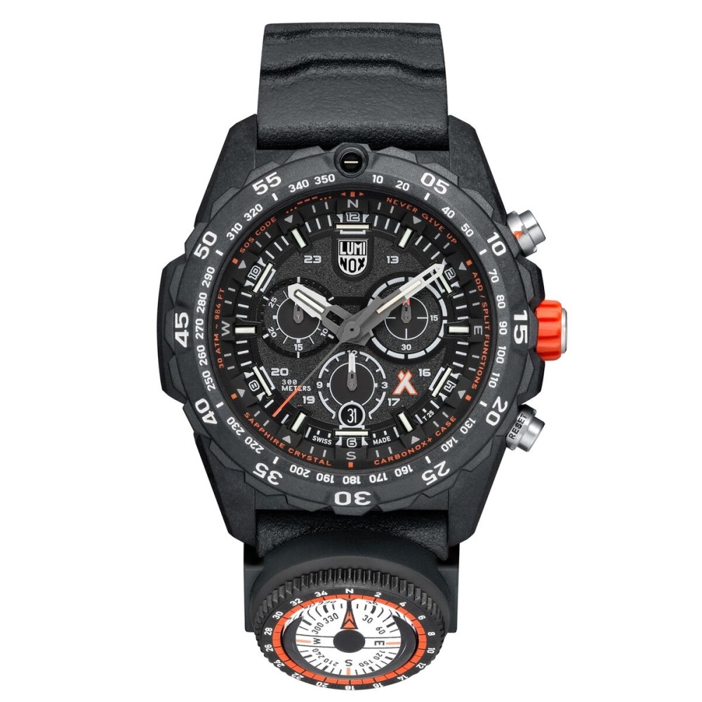 Unisex-Uhr Luminox XB-3741 Schwarz Grau
