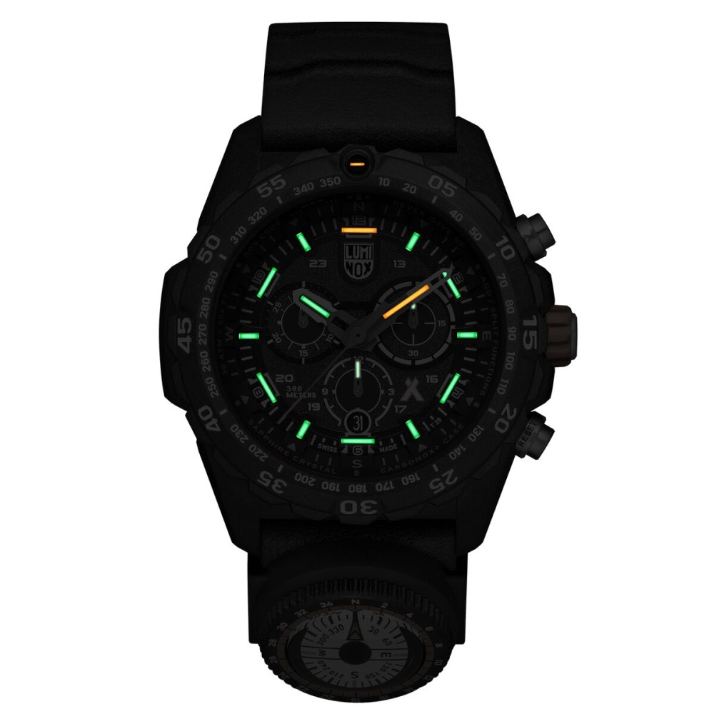 Unisex-Uhr Luminox XB-3741 Schwarz Grau
