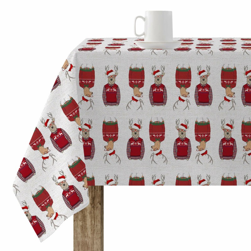 Stain-proof tablecloth Belum Merry Christmas 15 Multicolour 300 x 150 cm