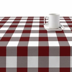 Stain-proof tablecloth Belum Cuadros Maroon 300 x 150 cm