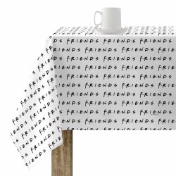 Fleckenabweisende Tischdecke Belum Friends White Bunt 300 x 150 cm