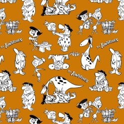 Fleckenabweisende Tischdecke Belum The Flintstones Bunt 300 x 150 cm