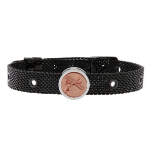 Herrenarmreif Talent Jewels TJA-3-19-02-2-215 Schwarz