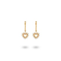 Ladies' Earrings 24KAE 42403Y Golden