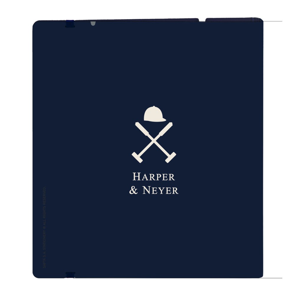 Ringbuch Harper & Neyer Marineblau 27 X 32 X 4 cm