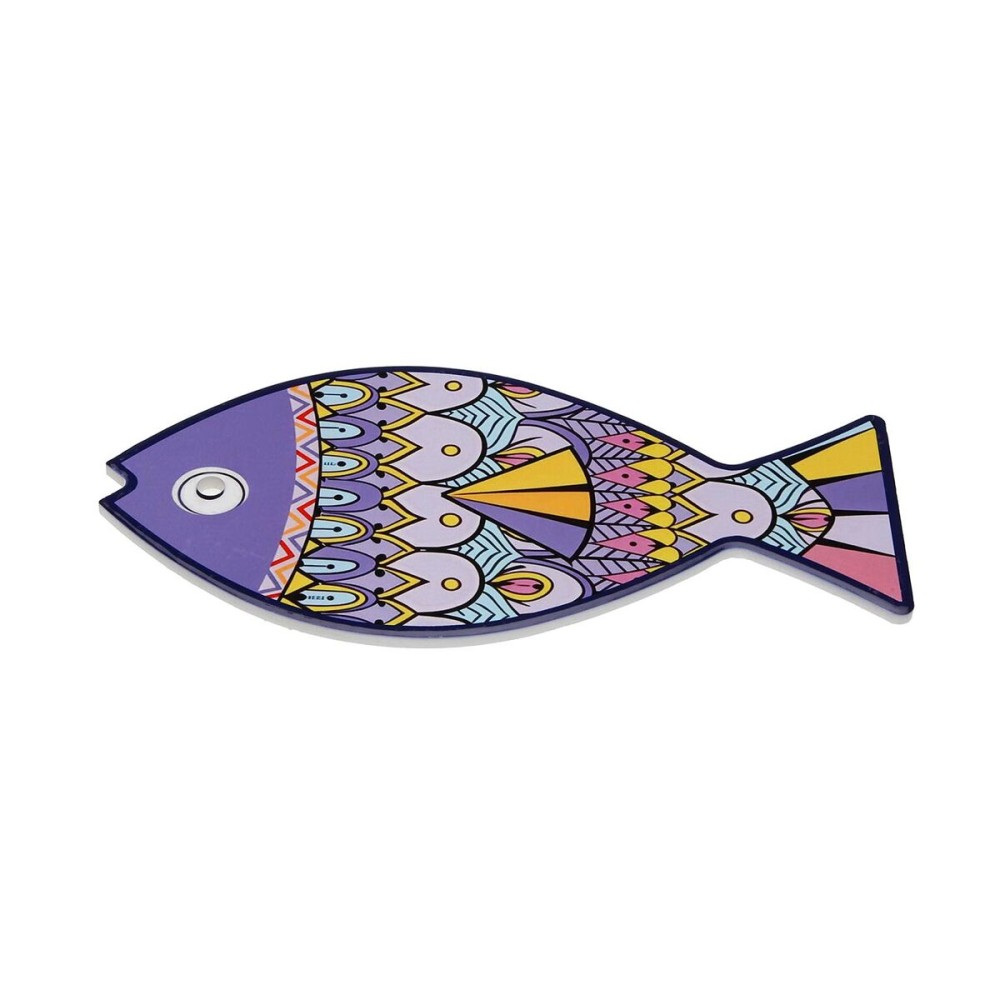 Untersetzer Versa Kork aus Keramik Fisch 14 x 0,7 x 20 cm