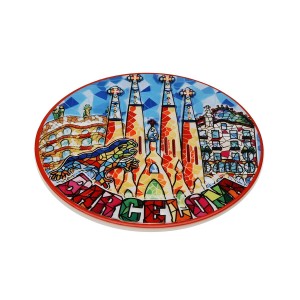 Untersetzer Versa Barcelona Kork aus Keramik 20 X 0,6 X 20 CM