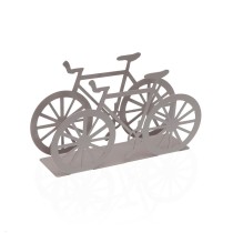 Napkin holder Versa Grey Metal Steel Iron 4,5 x 9,5 x 16,5 cm Bicycle