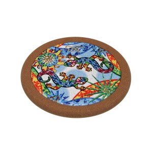 Untersetzer Versa Kork aus Keramik Salamander 20 X 0,6 X 20 CM