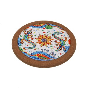 Untersetzer Versa Kork aus Keramik Salamander 20 X 0,6 X 20 CM