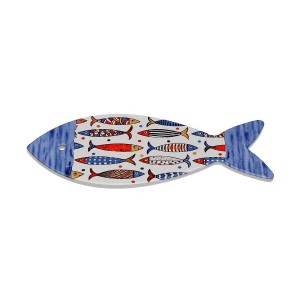 Untersetzer Versa Kork aus Keramik Fisch 12 X 0,7 X 29 CM