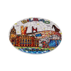 Untersetzer Versa Bilbao Kork aus Keramik 20 X 0,6 X 20 CM