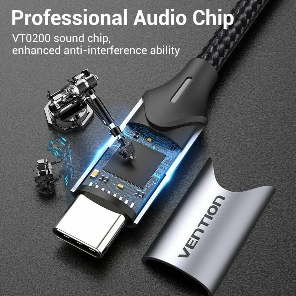 Adaptateur USB-C vers Jack 3.5 mm Vention BGPHY