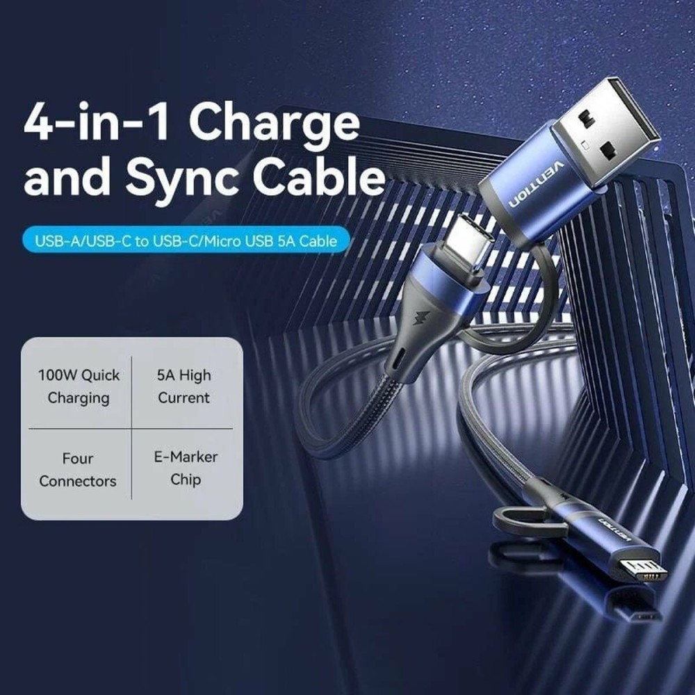 USB-C Cable Vention CTLLF 1 m