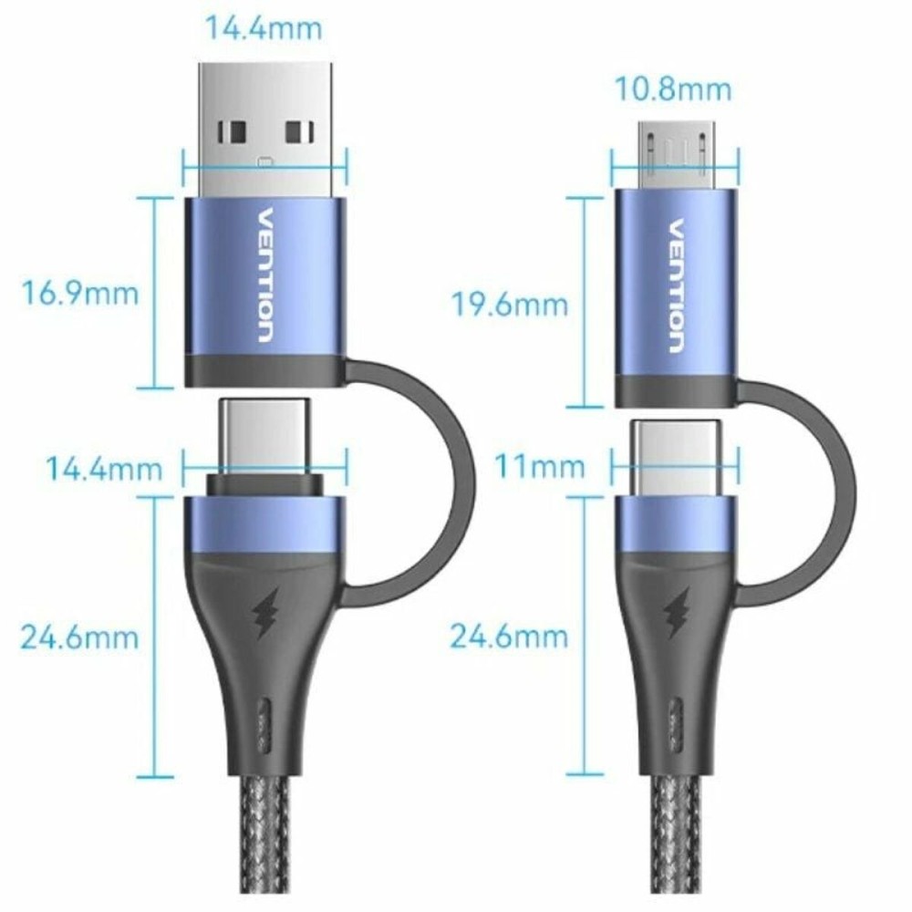 USB-C Cable Vention CTLLF 1 m