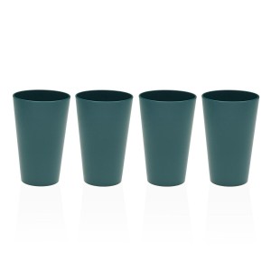 Pot for Kitchen Utensils Versa Polyethylene RPET 13,8 cm 4 Pieces