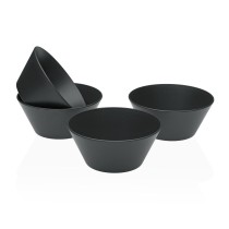 Pot for Kitchen Utensils Versa Polyethylene RPET 6,4 cm 4 Pieces
