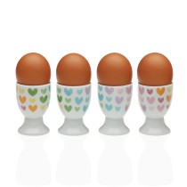 Set de Bols Versa Porcelaine 4,5 x 6,5 x 4,5 cm 4 Pièces