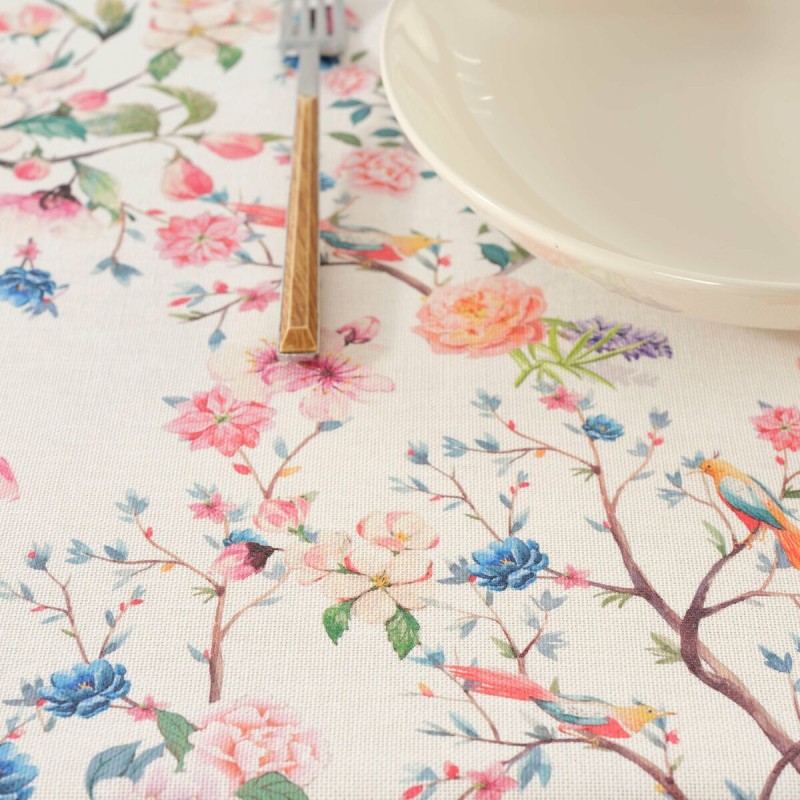 Stain-proof tablecloth Belum 0120-341 Multicolour 180 x 200 cm Flowers XL