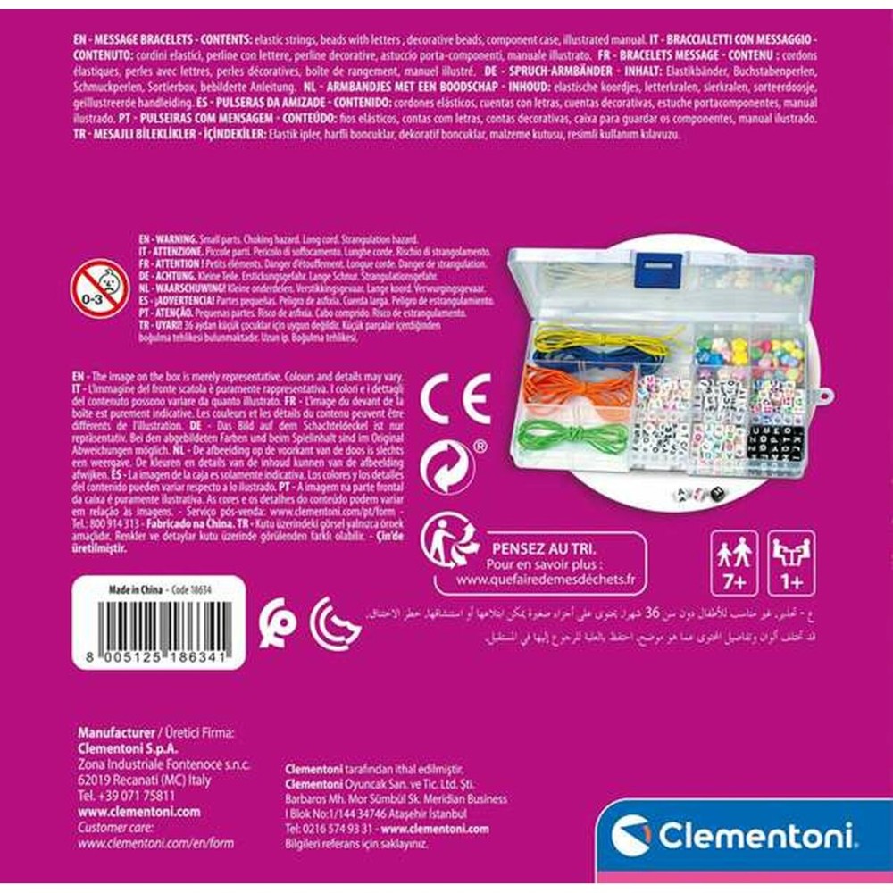 Kit de création de bracelets Clementoni