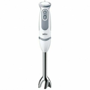 Hand-held Blender Braun White White/Grey 1000 W