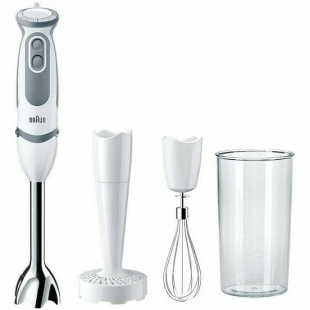 Hand-held Blender Braun White White/Grey 1000 W