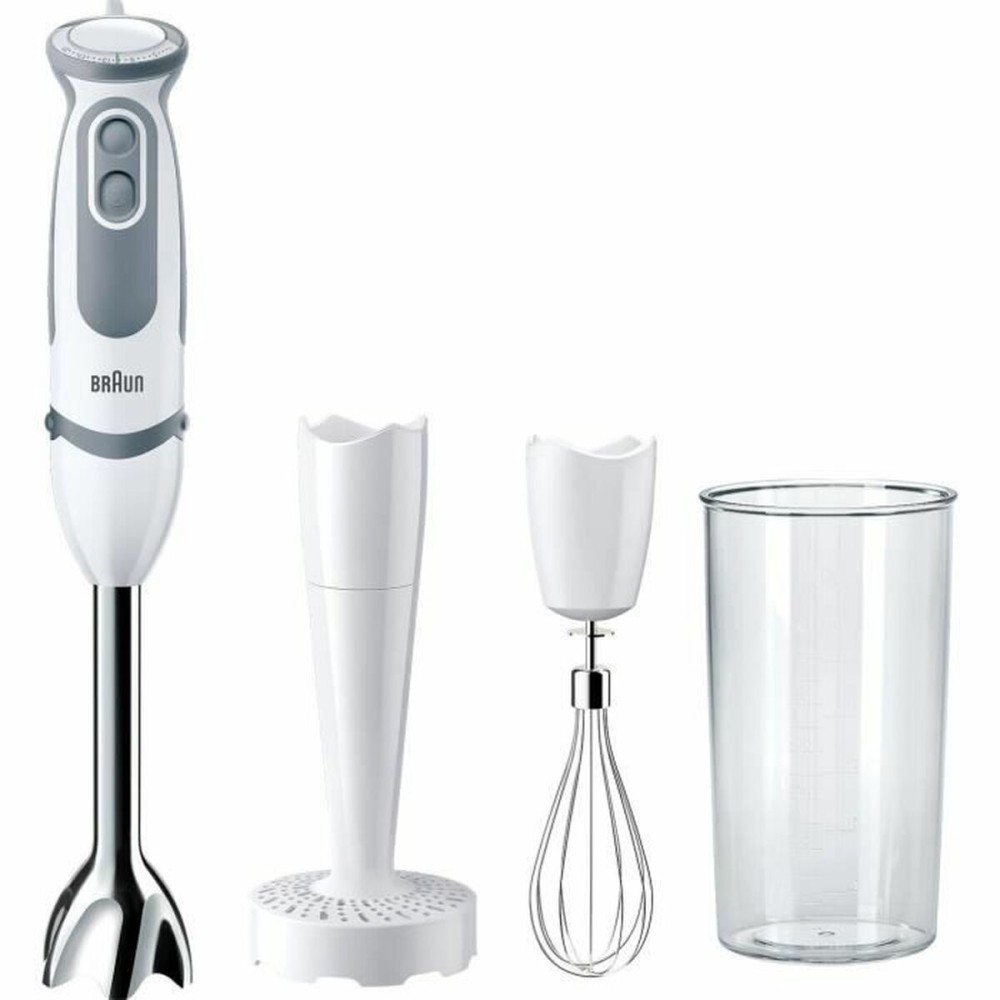 Hand-held Blender Braun White White/Grey 1000 W