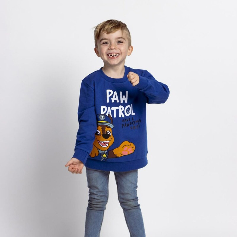 Children’s Sweatshirt without Hood The Paw Patrol Blue