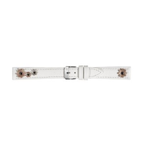 Uhrband Morellato A01D5257C47017CR18 18 mm Weiß