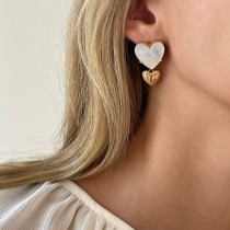 Ladies' Earrings 24KAE 42490Y Golden