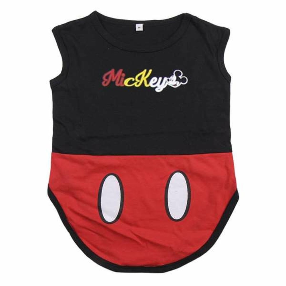 Dog T-shirt Mickey Mouse XS Black