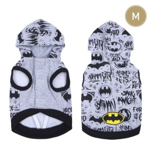 Hundepulli Batman M Grau