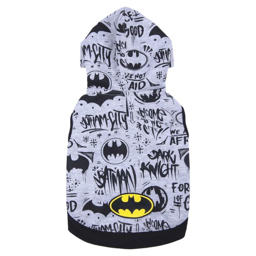 Hundepulli Batman M Grau