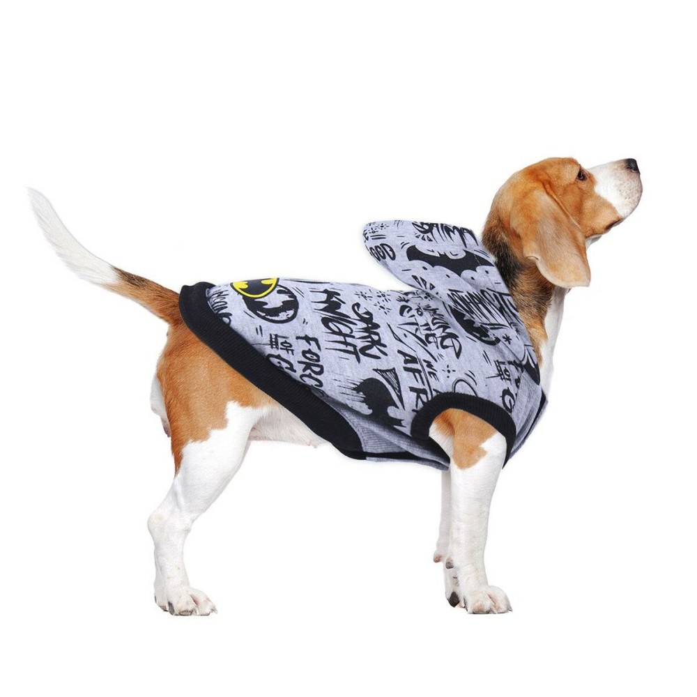 Hundepulli Batman M Grau