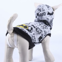Hundepulli Batman M Grau