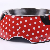 Mangeoire pour chiens Minnie Mouse Mélamine 410 ml Multicouleur