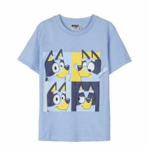 Kurzarm-T-Shirt für Kinder Bluey Hellblau 4 Jahre