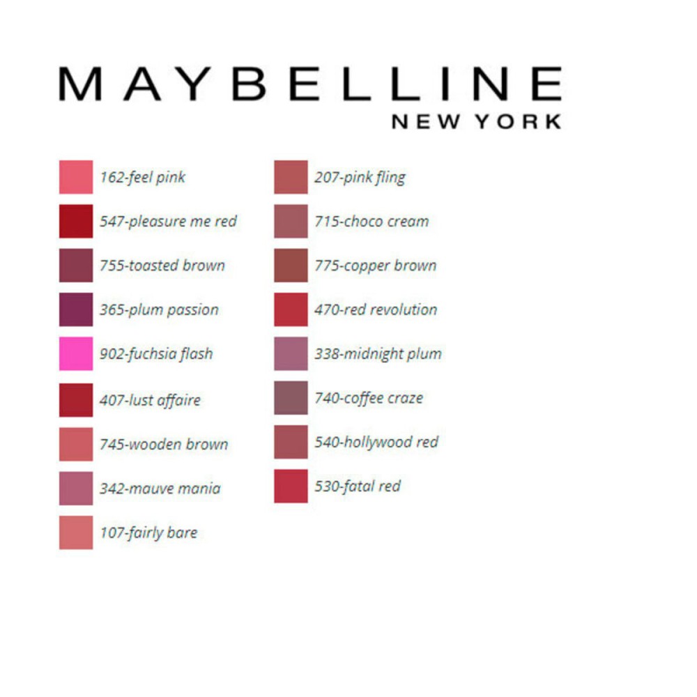 Lippenstift Color Sensational Maybelline
