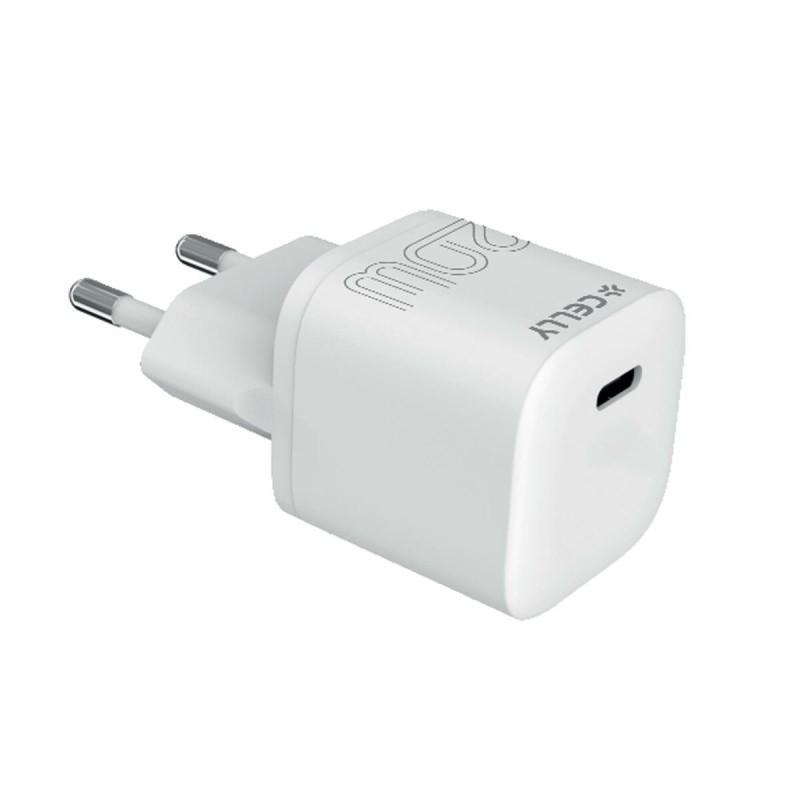 Chargeur mural Celly UCTC1USBC20WWH Blanc 20 W