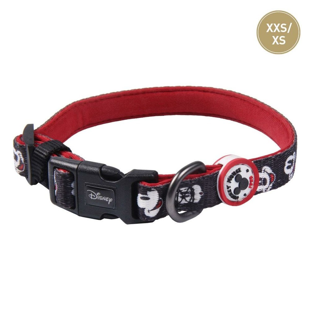 Dog collar Mickey Mouse Black