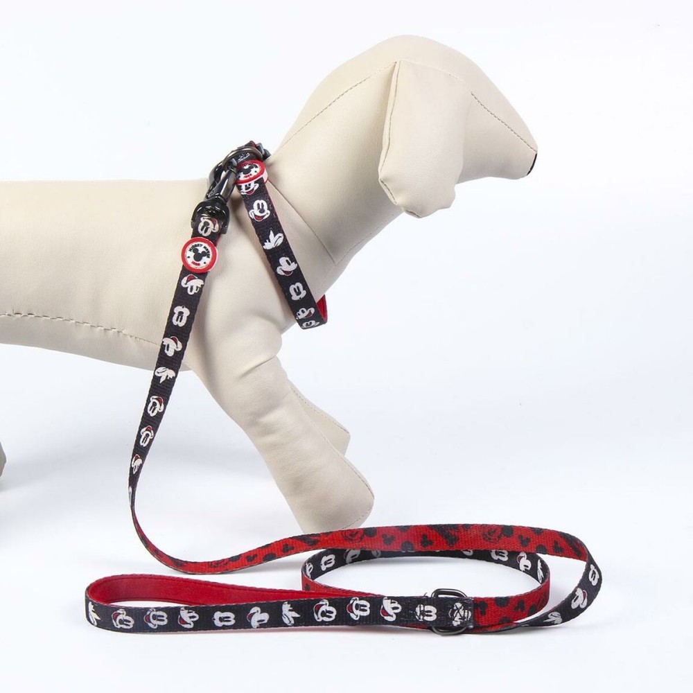 Dog collar Mickey Mouse Black