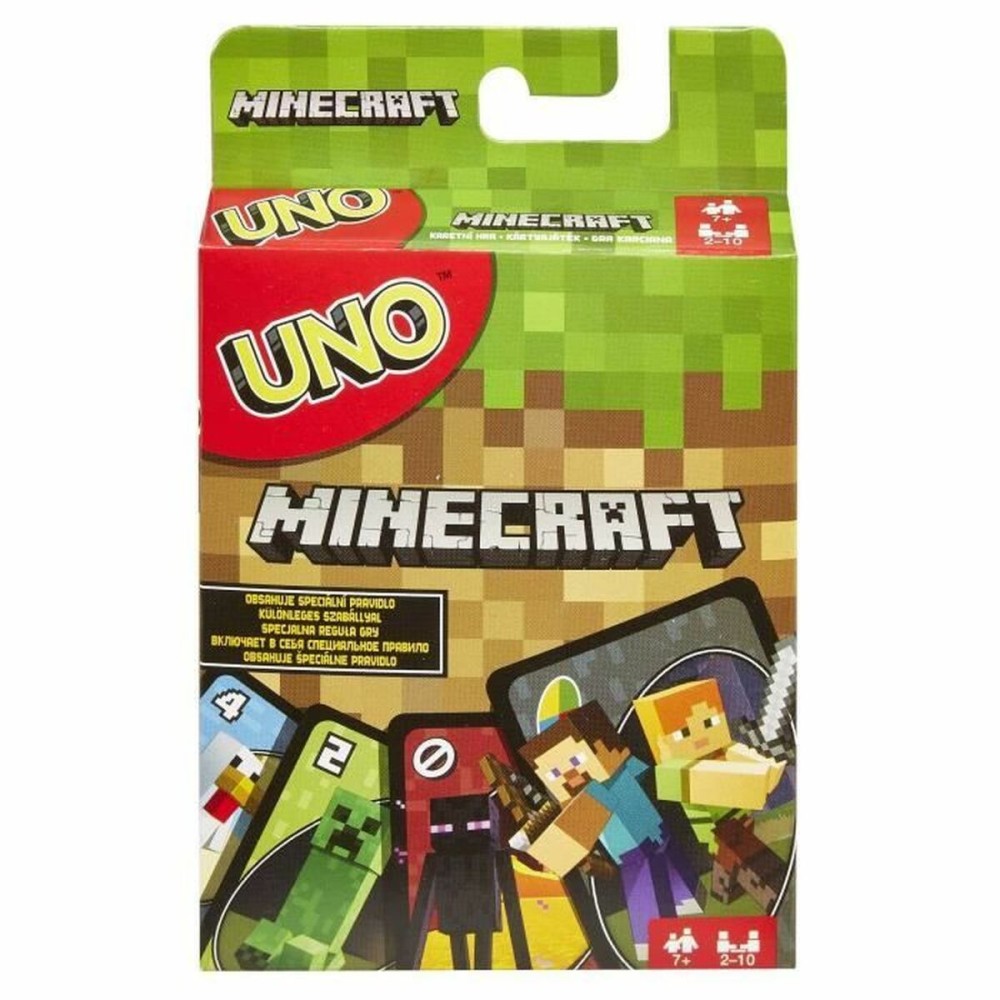 Board game Mattel Uno Minecraft