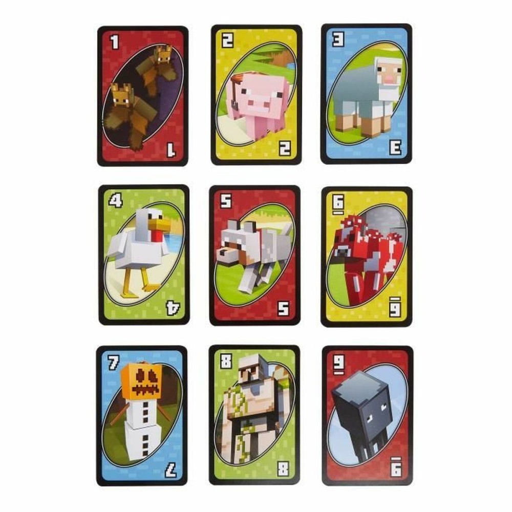 Jeu de société Mattel Uno Minecraft