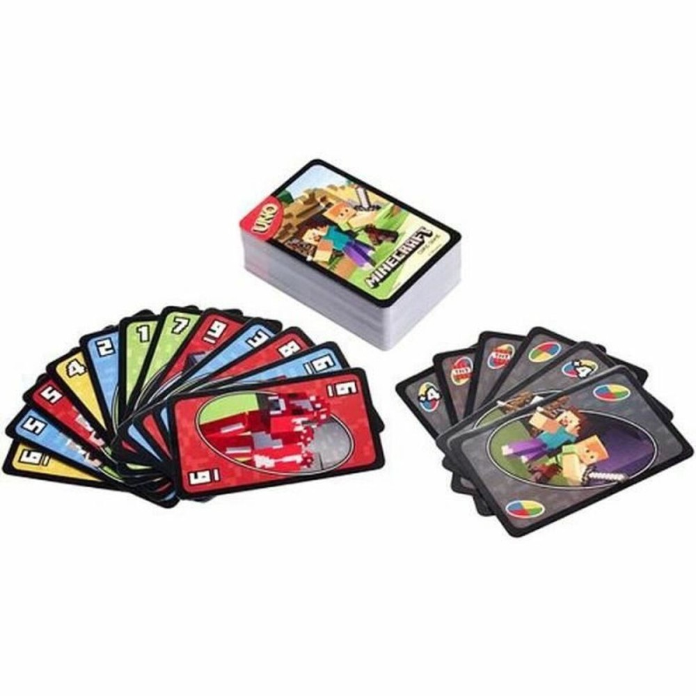 Jeu de société Mattel Uno Minecraft