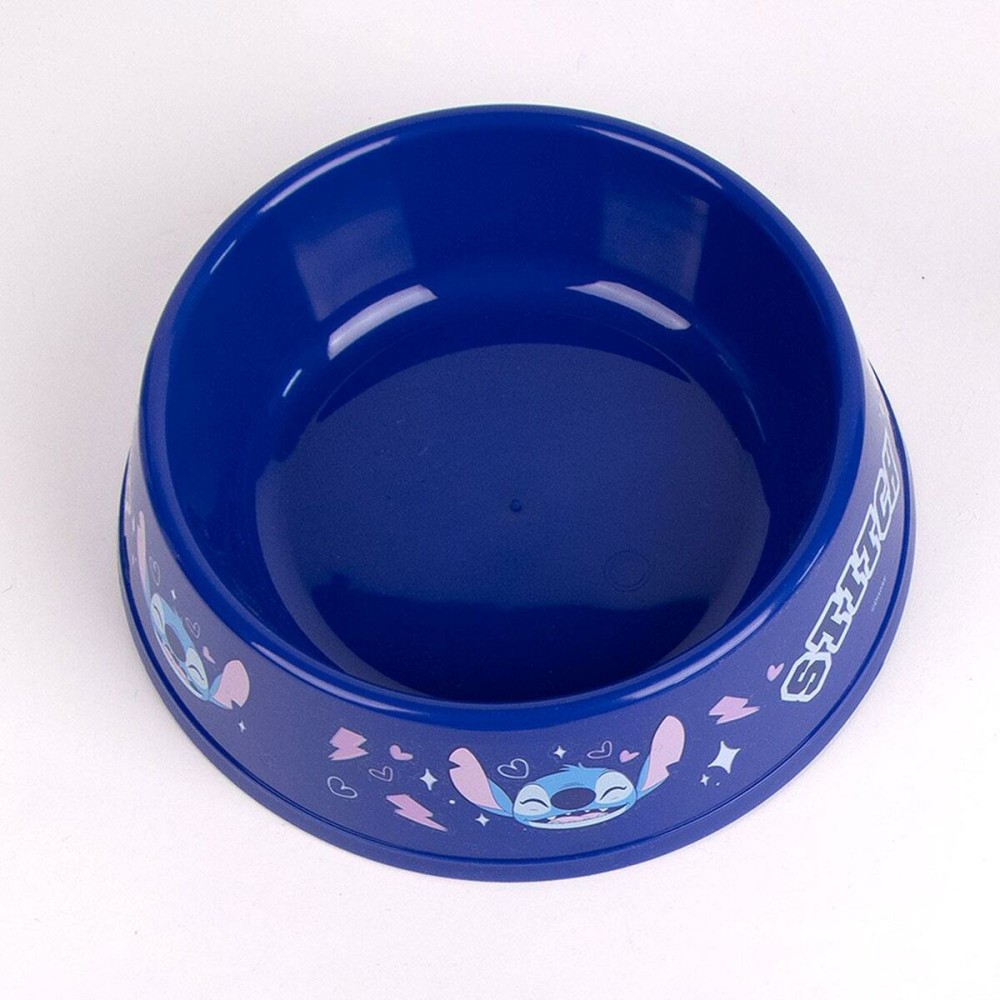 Ensemble d'accessoires Stitch Bleu 21,0 x 21,0 x 8,8 cm Chien