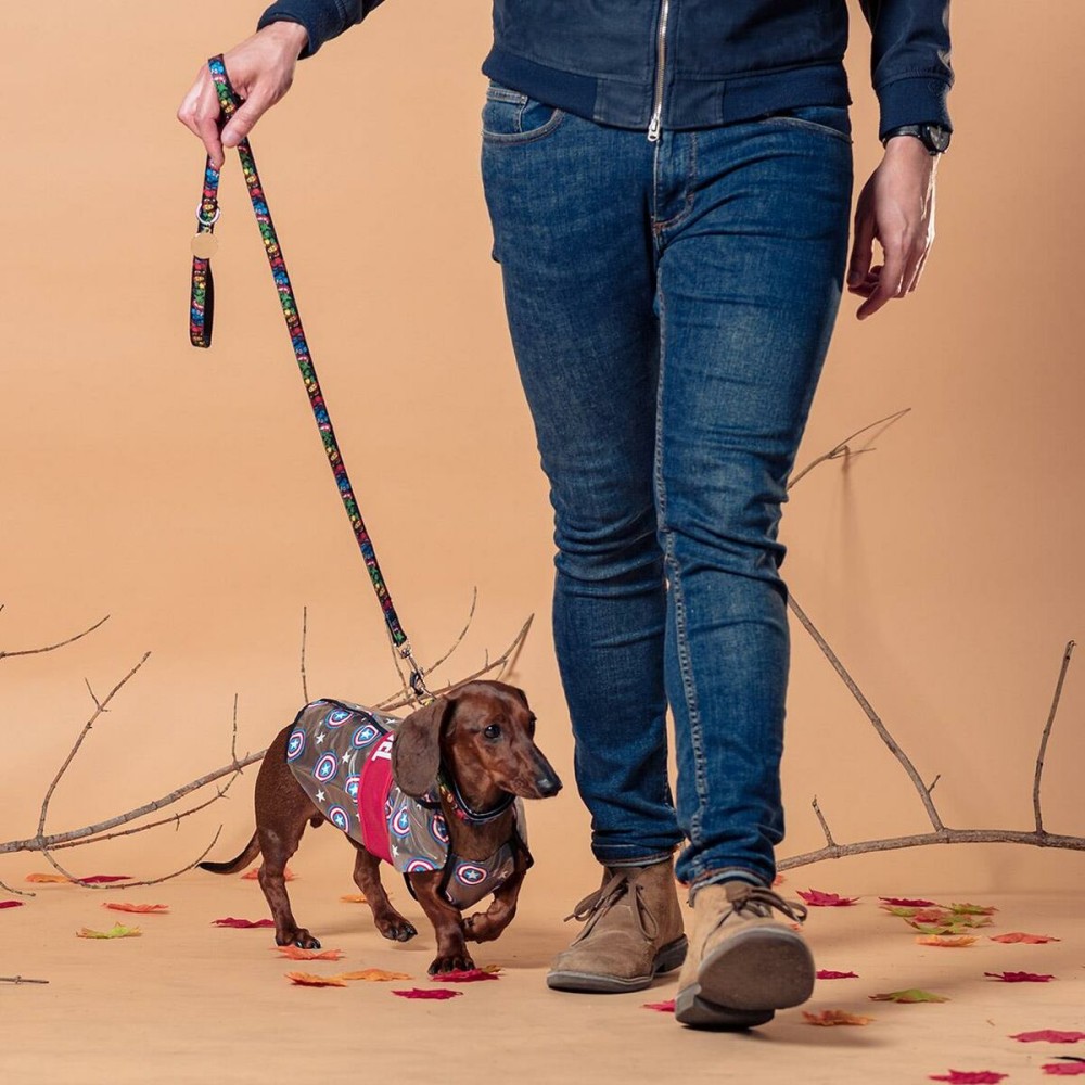 Imperméable pour Chien The Avengers Rouge Transparent M